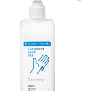 chemi pharm chemisept hand des antiseptiline geel kätele