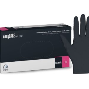 easycare puudrivabad nitriilkindad black 100tk