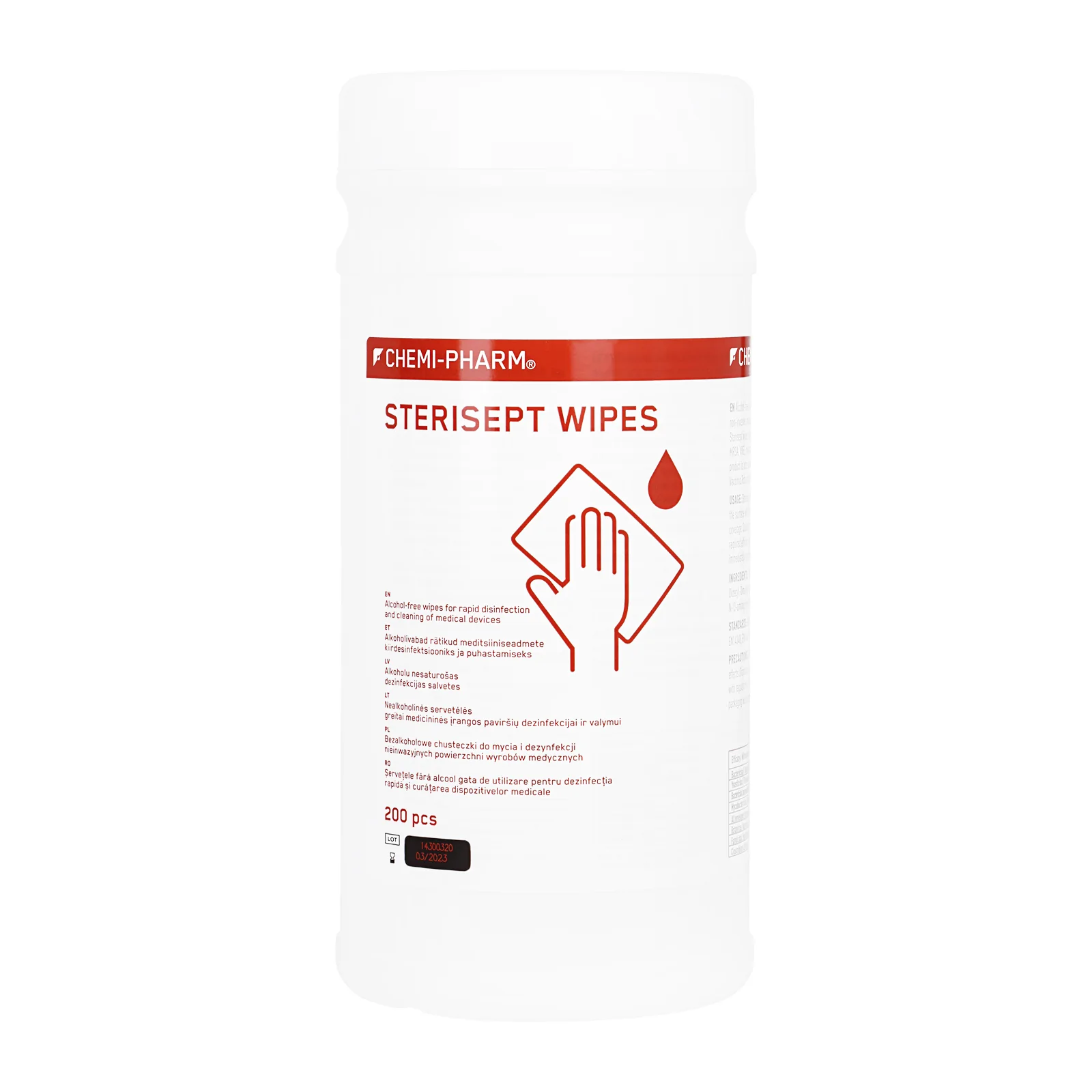 chemi pharm sterisept wipes alkoholivabad rätikud 200tk chemi pharm sterisept wipes alkoholivabad rätikud 200tk